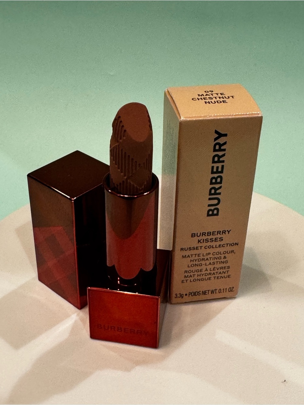 Burberry Kisses Matte Lipstick - Chestnut Nude Brown